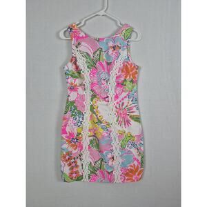 NEW Lilly Pulitzer Target Dress Womens 6 20th Anniversary Floral Sleeveless